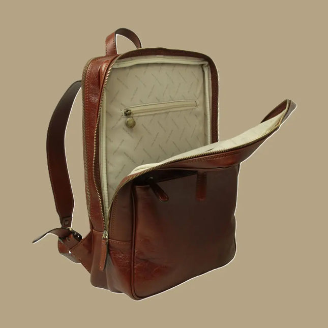 Milano | Royale laptoprugzak van Italiaans volnerfleer