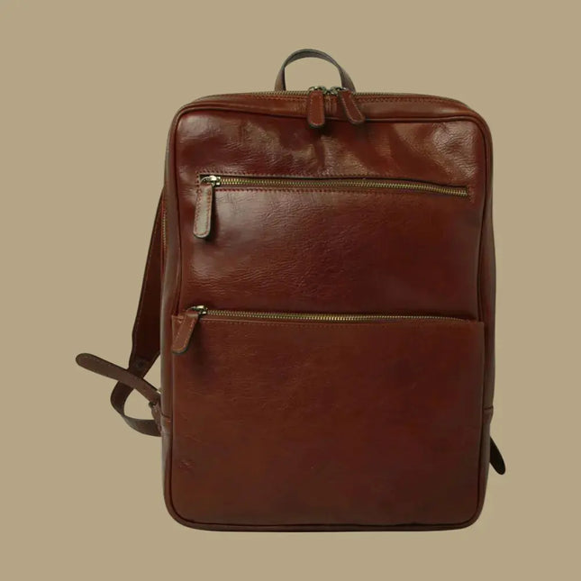 Milano | Royale laptoprugzak van Italiaans volnerfleer