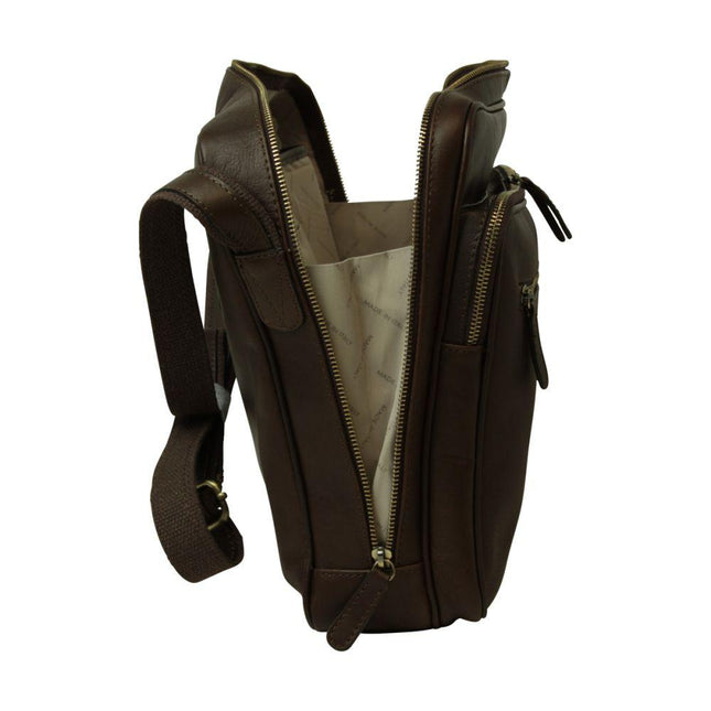 Royalelerenlaptoptasdonkerbruinbinnenkant - Richards-Specials-Store.com