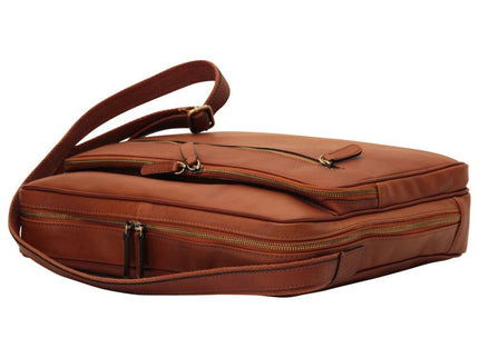 Royalelerenlaptoptaskoloniaalbruinzijkant2 - Richards-Specials-Store.com