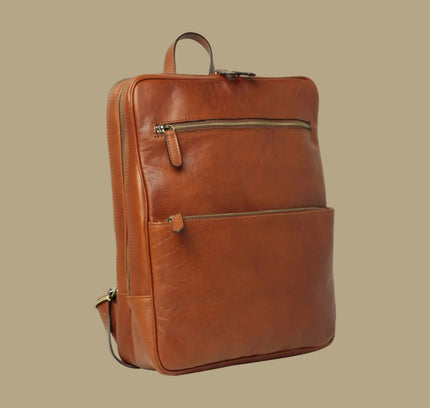 Milano | Royale laptoprugzak van Italiaans volnerfleer