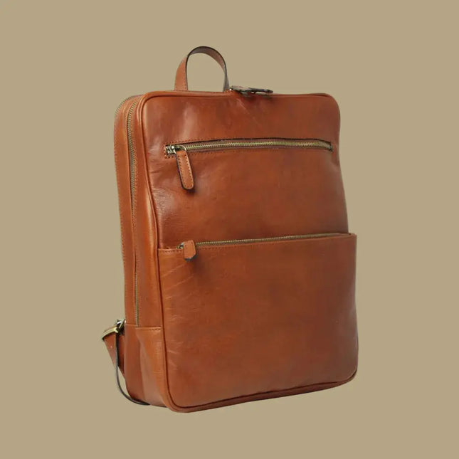 Milano | Royale laptoprugzak van Italiaans volnerfleer