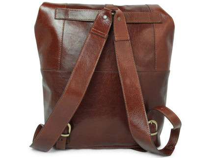 Sienna | Stoere rugzak van Italiaans volnerf leer