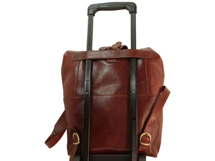 Sienna | Stoere rugzak van Italiaans volnerf leer