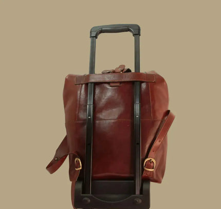 Sienna | Stoere rugzak van Italiaans volnerf leer