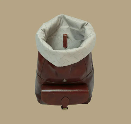 Sienna | Stoere rugzak van Italiaans volnerf leer