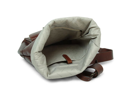 Sienna | Stoere rugzak van Italiaans volnerf leer