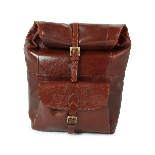 Sienna | Stoere rugzak van Italiaans volnerf leer