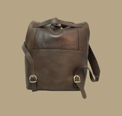 Sienna | Stoere rugzak van Italiaans volnerf leer