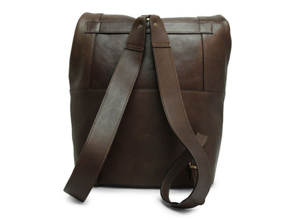 Sienna | Stoere rugzak van Italiaans volnerf leer