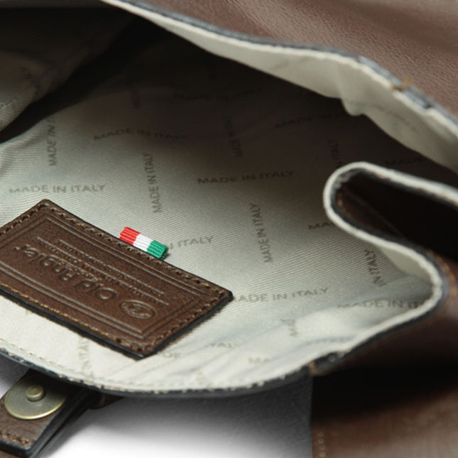 Sienna | Stoere rugzak van Italiaans volnerf leer
