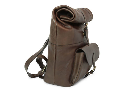 Sienna | Stoere rugzak van Italiaans volnerf leer
