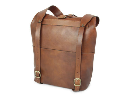 Sienna | Stoere rugzak van Italiaans volnerf leer