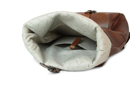Sienna | Stoere rugzak van Italiaans volnerf leer