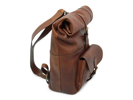 Sienna | Stoere rugzak van Italiaans volnerf leer