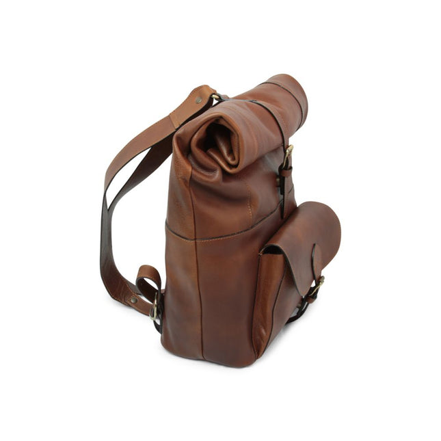 Sienna | Stoere rugzak van Italiaans volnerf leer