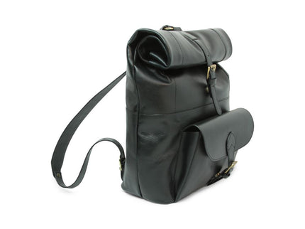 Sienna | Stoere rugzak van Italiaans volnerf leer