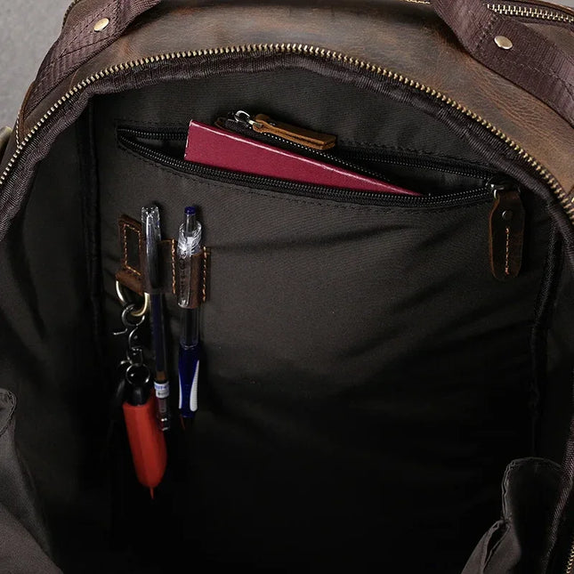 Mateo - Echt Lederen Rugtas | Richard's Specials - Richards-Specials-Store.com