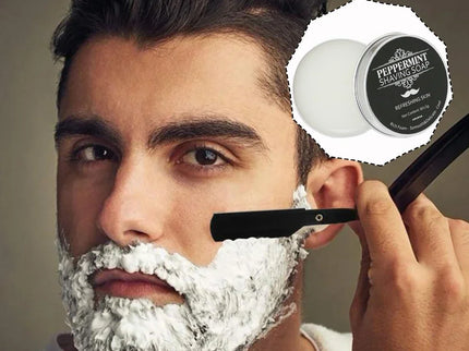 Biologische schuimscheercrème voor mannen