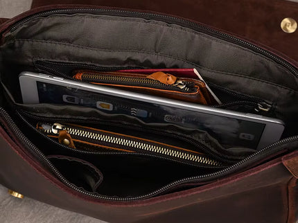 Antonio - Schouder/Documententas van Echt Leer | Richard's Specials