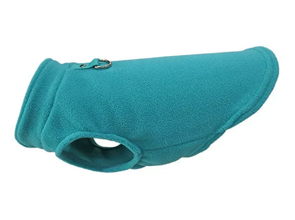 Winter warme honden vest met D-ring.