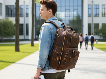 Mateo - Echt Lederen Rugtas | Richard's Specials