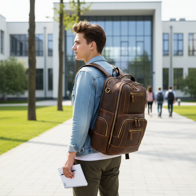 Mateo - Echt Lederen Rugtas | Richard's Specials