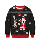 YW1239/Dancing Reindeer/Santa