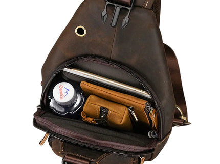 Paolo - Lederen Crossbody Tas | Richard's Specials