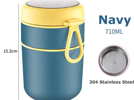 Voedsel Thermosbeker Rvs 530/710ml