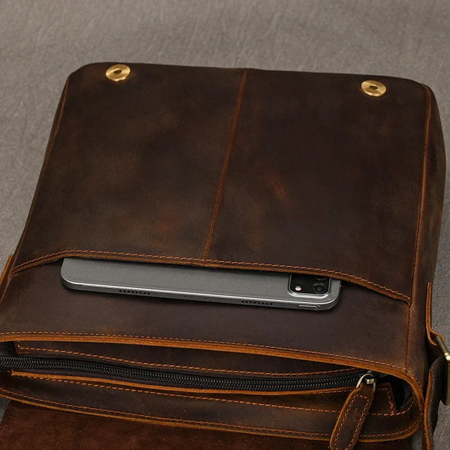 Bernardo - Echt Lederen Schouder/Documenten Tas | Richard's Specials - Richards-Specials-Store.com