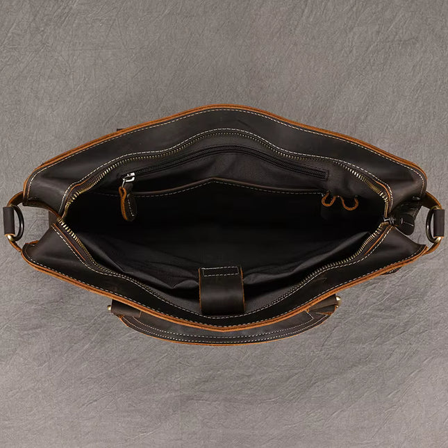 Diego - Lederen Laptoptas | Richard's Specials - Richards-Specials-Store.com