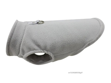 Winter warme honden vest met D-ring.