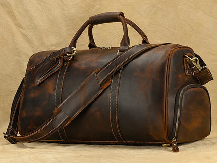 Alejandro - Lederen Reis/Sporttas | Richard's Specials