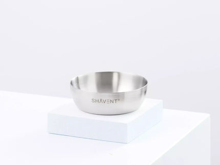 SHAVENT Scheerkom – Elegante metalen zeepkom voor het scheren