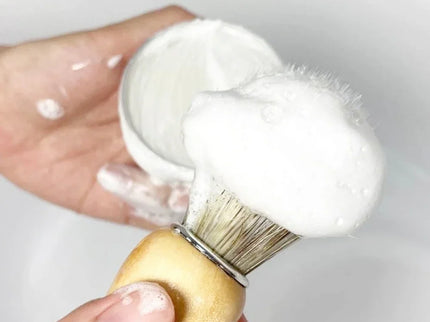 Biologische schuimscheercrème voor mannen