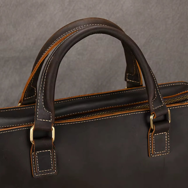 Diego - Lederen Laptoptas | Richard's Specials - Richards-Specials-Store.com