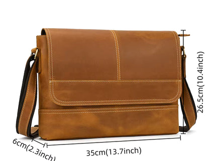 Antonio - Schouder/Documententas van Echt Leer | Richard's Specials