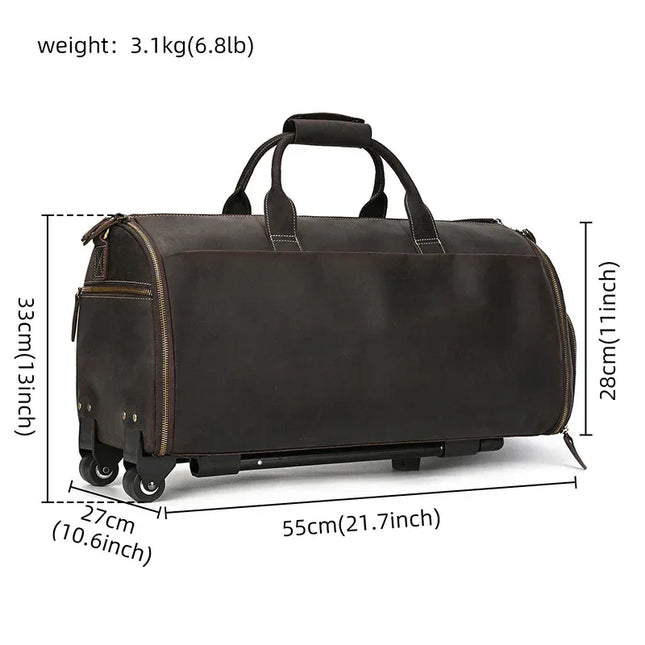 Ricardo - Lederen Duffel | Richard's Specials - Richards-Specials-Store.com