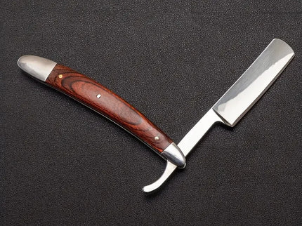 High-End Heren Scheerset met Barbiersmes.