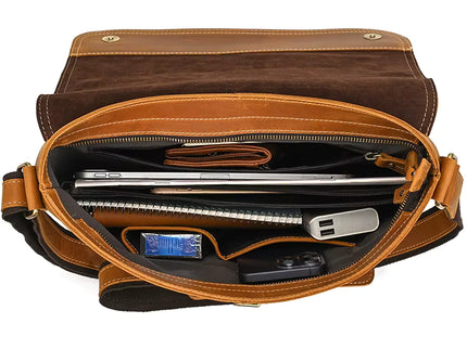 Antonio - Schouder/Documententas van Echt Leer | Richard's Specials