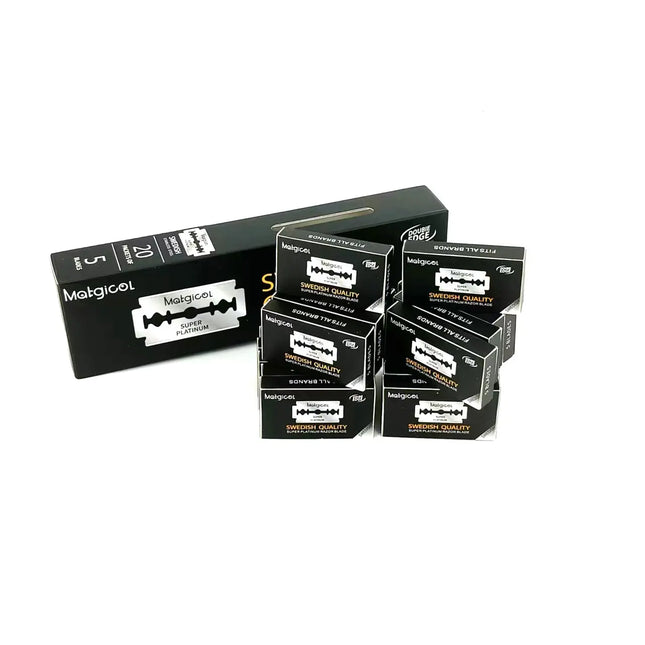 50/100 stuks super platina scheermesjes.