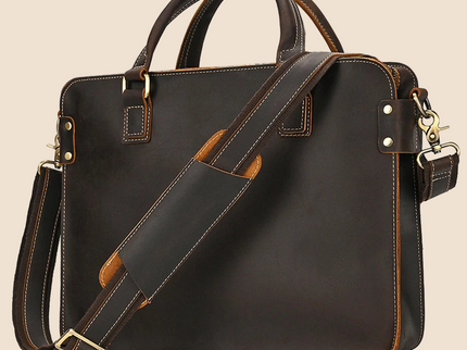 Diego - Lederen Laptoptas | Richard's Specials