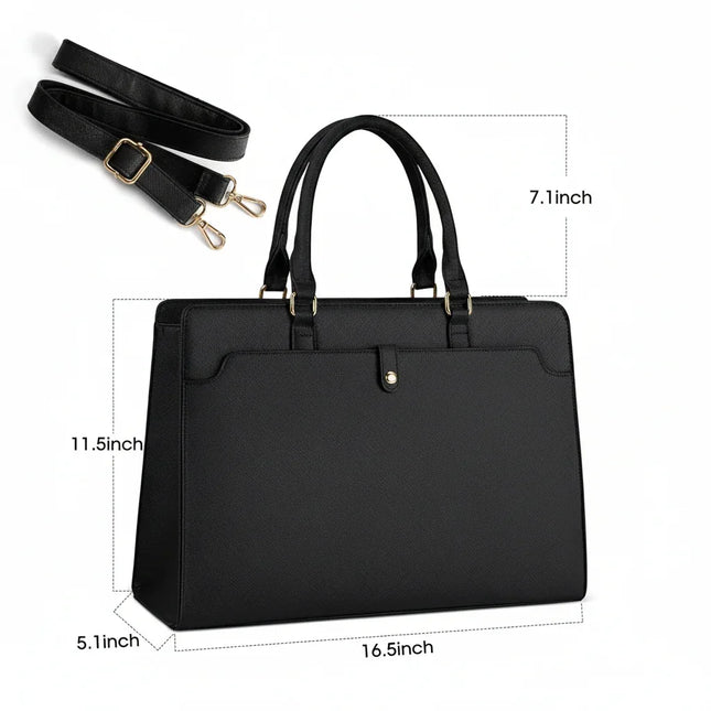Esmeralda - Luxe Laptop Handtas voor Vrouwen | Richard's Specials - Richards-Specials-Store.com