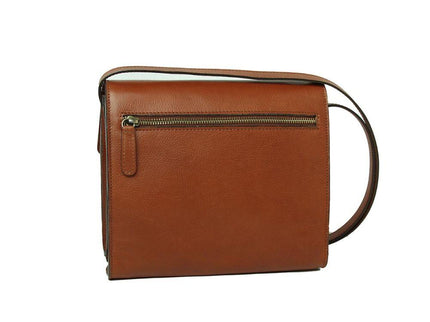 Schoudertasvanvolnerfkalfsleer-teakachterkant - Richards-Specials-Store.com
