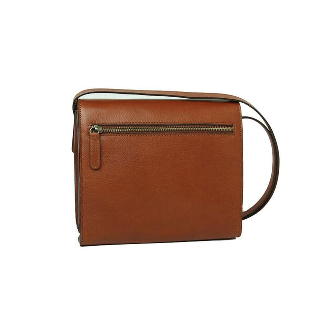 Schoudertasvanvolnerfkalfsleer-teakachterkant - Richards-Specials-Store.com