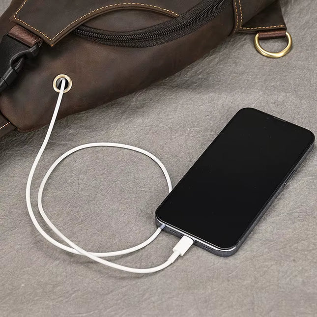 Paolo - Lederen Crossbody Tas | Richard's Specials - Richards-Specials-Store.com