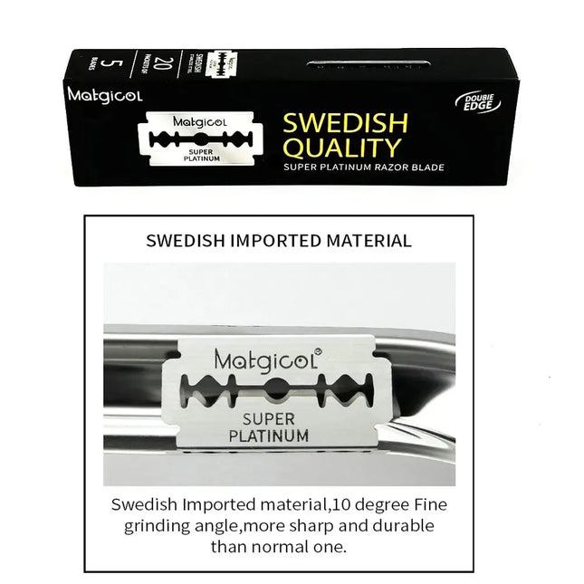 50/100 stuks super platina scheermesjes. - Richards-Specials-Store.com