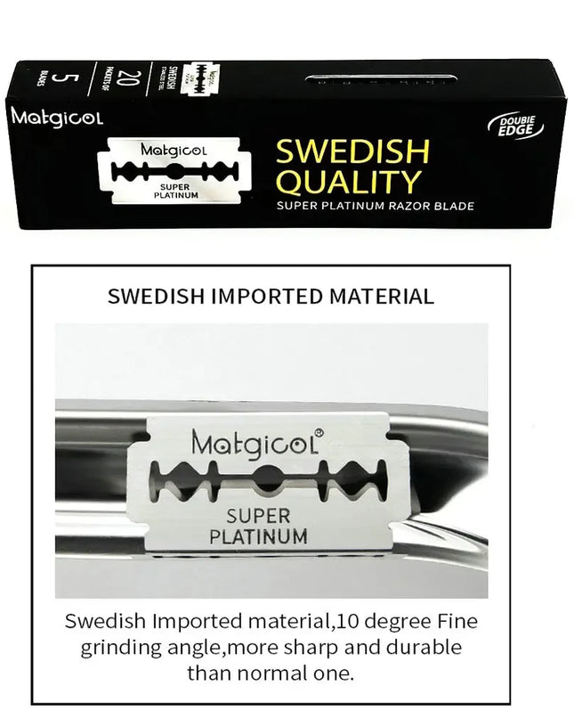 50/100 stuks super platina scheermesjes. - Richards-Specials-Store.com