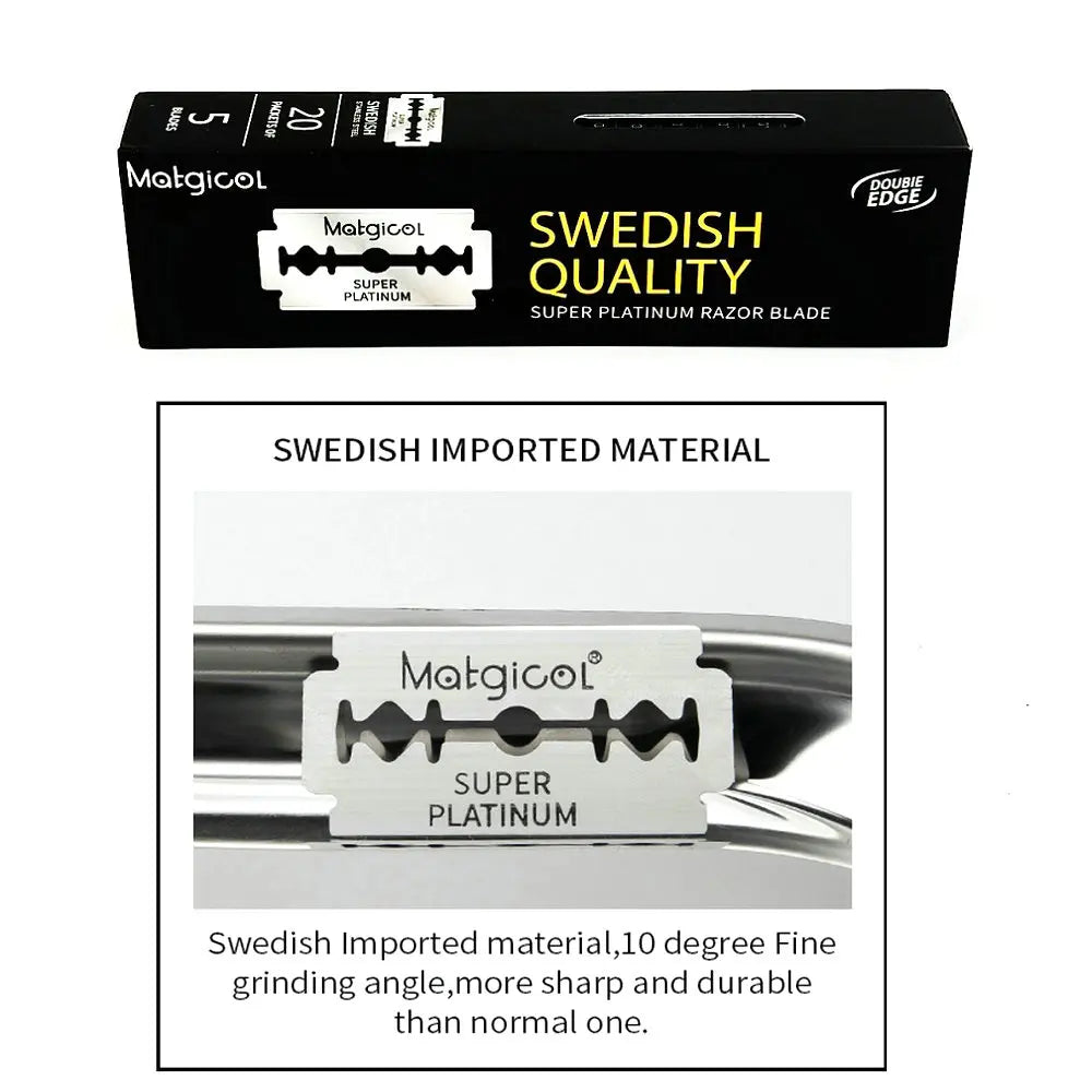 50/100 stuks super platina scheermesjes.